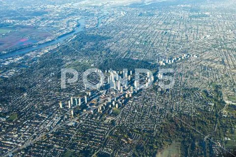 Cityscape of Vancouver,Vancouver, British Columbia, Canada Stock Photos