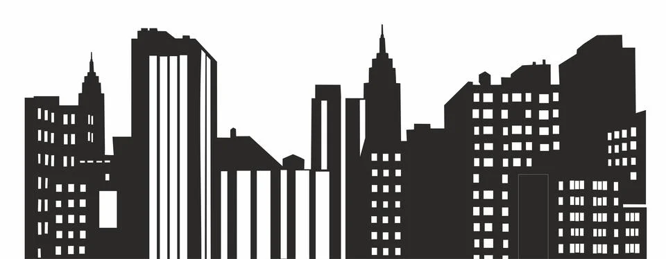 Cityscape vector	 Stock Illustration