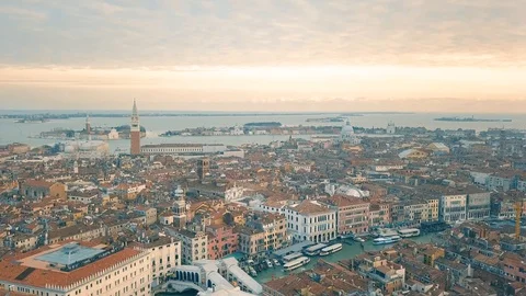 Cityscape of Venice Stock Footage 87707554