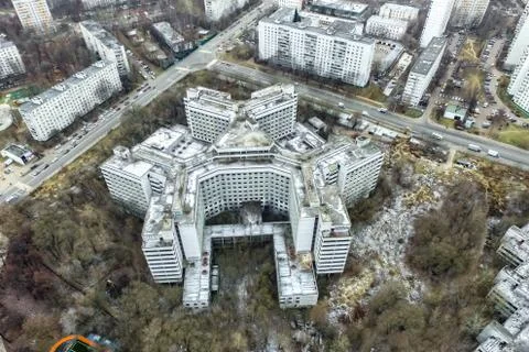 Cityscape view from above Foto stock