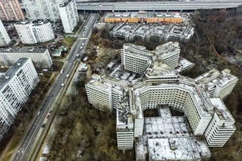 Cityscape view from above Foto stock