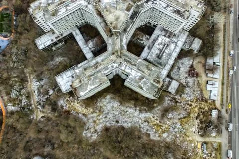 Cityscape view from above Stock Photos