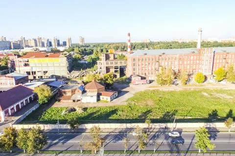 Cityscape view from above Stock Photos