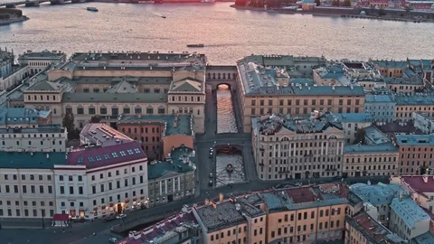 Cityscape view with canals Vídeos de archivo 82468631