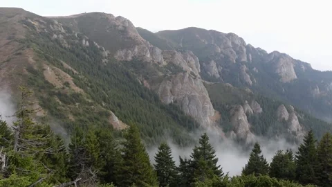 Ciucas Mountains in Romania Stock Footage 172400240