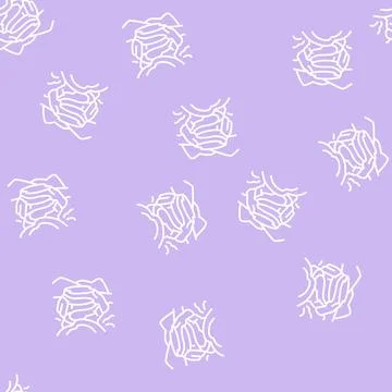 Ciudad perdida line seamless pattern Stock Illustration