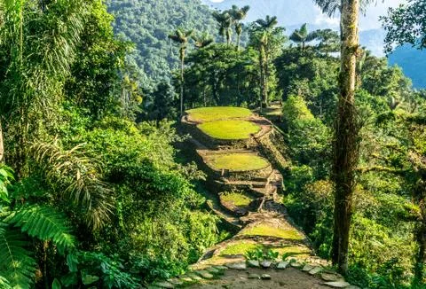 Ciudad Perdida (The Lost City) Stock Photos