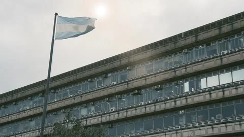 "Ciudad Universitaria", Campus of the University of Buenos Aires, Argentina. Stock Footage