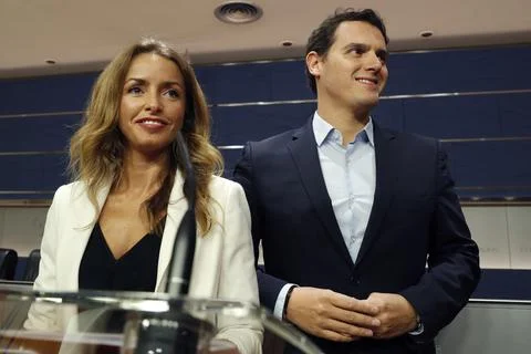 Ciudadanos party presents a bill to regulate surrogacy in Spain, Madrid - 27 Jun Stock Photos