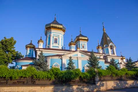 Ciuflea monastery in Chisinau Stock Photos