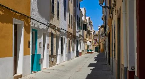 Ciutadella Streets Stock Photos