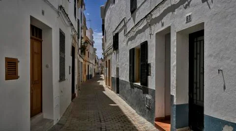 Ciutadella Streets Stock Photos