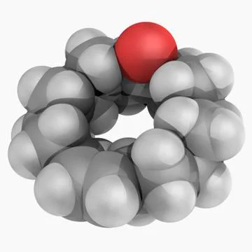 Civetone molecule Stock Illustration