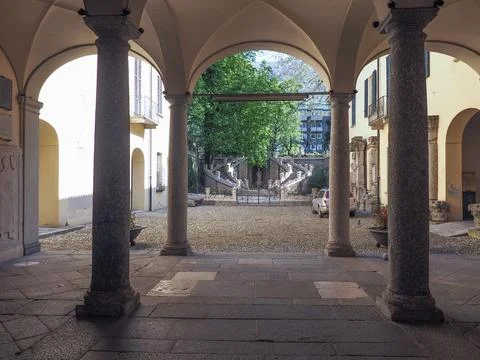 Civic museum in Como Stock Photos