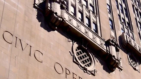 Civic Opera House Stock Footage 83247761