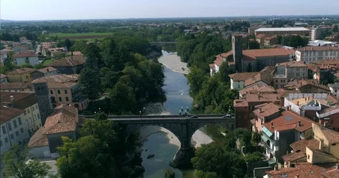 Cividale seagulls Video stock 106854733