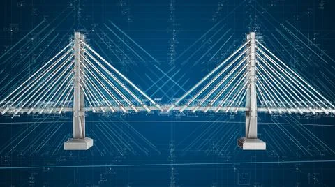 Civil engineer architecture engineering weight and load structural analysis   Stock Illustration