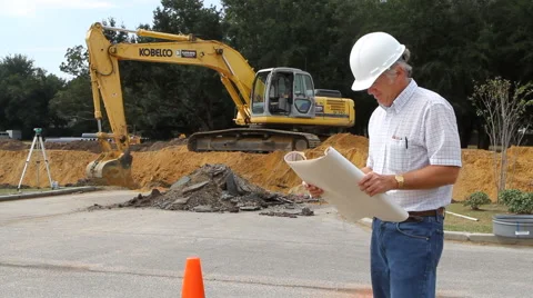 Civil Engineer Stock Footage 890649
