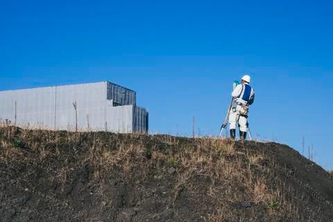 Civil Engineer Working Construction Site Stock Photos