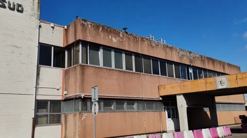 The Civil Motorization Office complex of Rome South Video stock 342257403