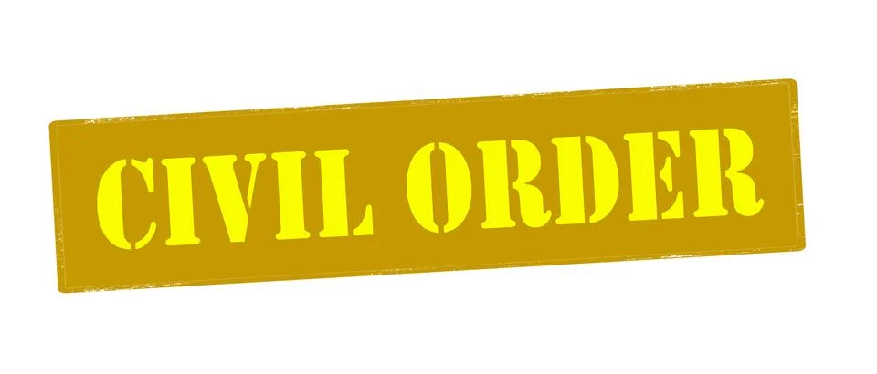 Civil order イラスト素材
