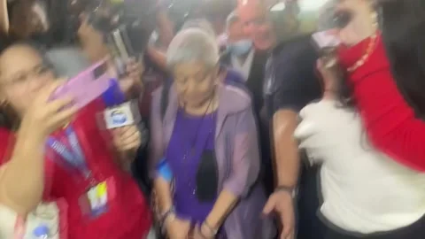 Civil society groups launch impeachment process against Philippines VP Sara Dute Stock Footage 294186020