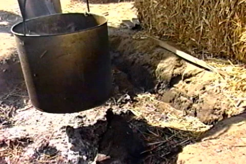 Civil war bread camp Stock Footage 299549