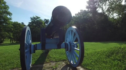 Civil War Cannon 스톡 동영상 66524640