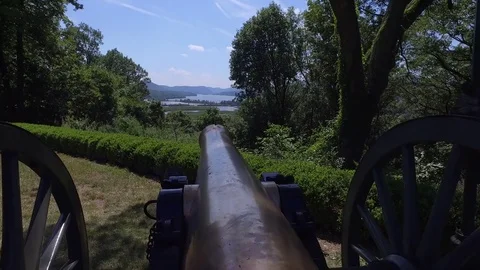 Civil War Napolean Cannon Stock Footage 70131874