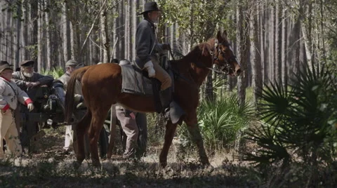 Civil War Olustee Stock Footage 62199791