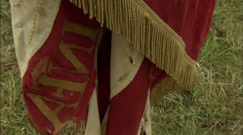 Civil War Union flag Stock Footage 39977440