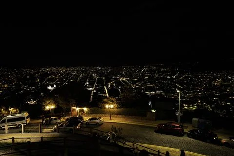 Ciy at Night Stock Photos