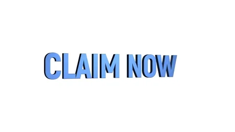 Claim now 3D text looped animation with discount sale on red black white gr.. Stock-Footage 313657109