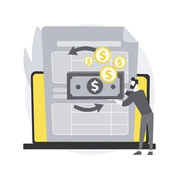 Claim your documents abstract concept vector illustration. イラスト素材