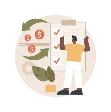 Claim your documents abstract concept vector illustration. イラスト素材