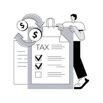 Claim your documents abstract concept vector illustration. Stock Illustration