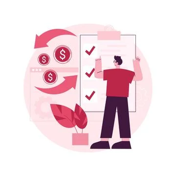 Claim your documents abstract concept vector illustration. イラスト素材