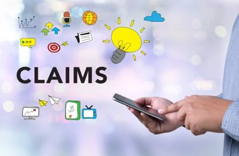 CLAIMS CONCEPT Stockfoto's