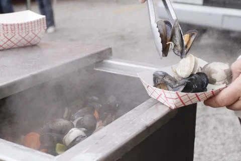 Clam Bake Stock Photos