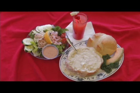 Clam Chowder Stock Footage 316089