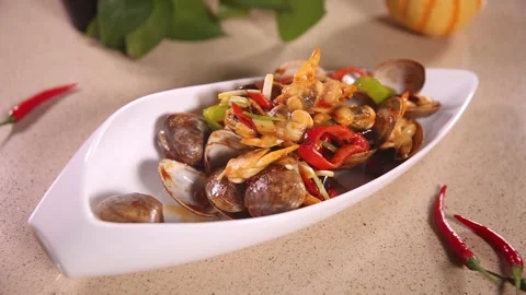 Clam meat clam meat (5) Stock Footage 202234670