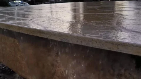 Clam water flowing Video stock 326210954