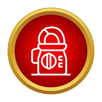 Clamp meter measuring electric current icon design 스톡 일러스트