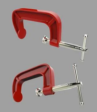 Clamps Stock Illustration