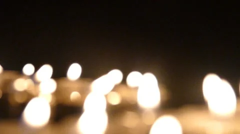 Clandles - Flame - Fire - Candles In The Dark - Light - Religious - Prayer  3 Stock Footage 53879802