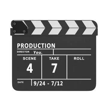Clapboard - Close イラスト素材