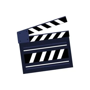 Clapboard Icon Vector Illustration Stock Illustration