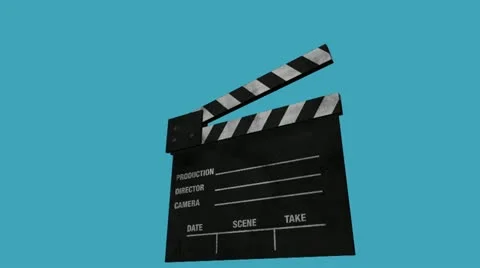 Clapper board Stock Footage 10823901