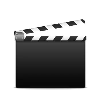 Clapper Board Stock Illustration