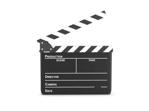 Clapper board 스톡 일러스트